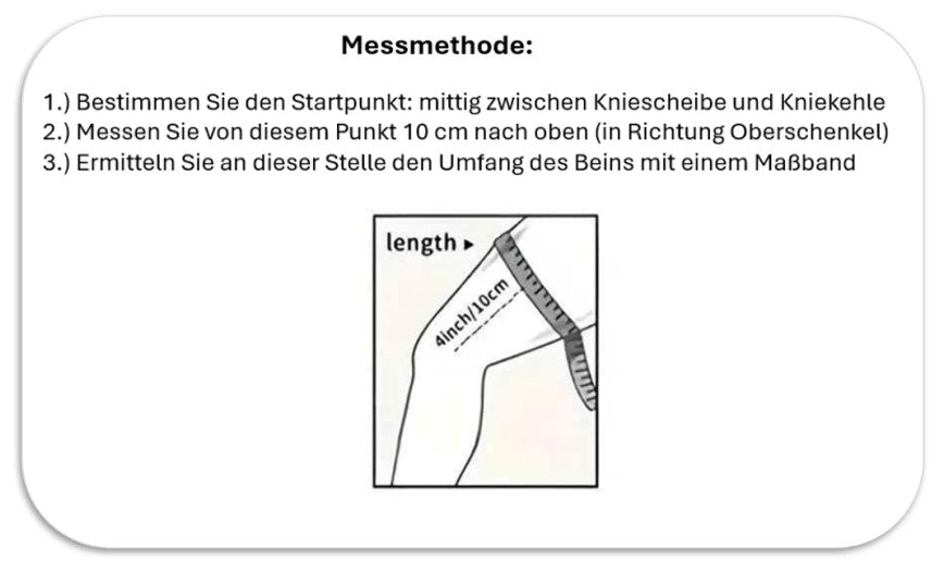 Kniebandage mit Rückfederungsunterstützung