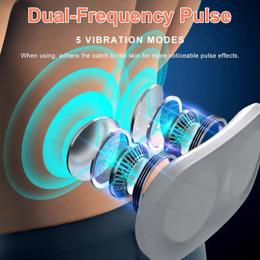 Effektives EMS Massagegerät für Taille und Rücken mit Heizung und Vibration