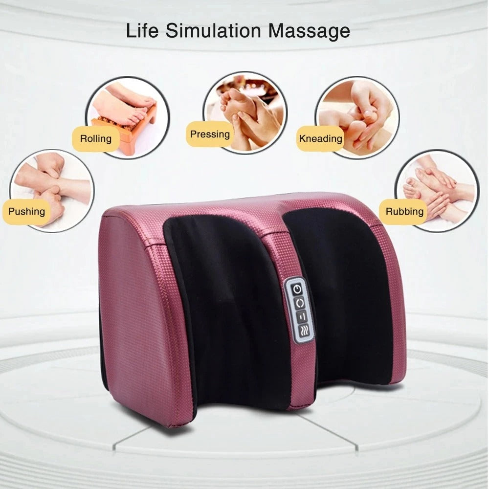 Elektrisches Shiatsu-Fußmassagegerät mit Heizung und Vibration