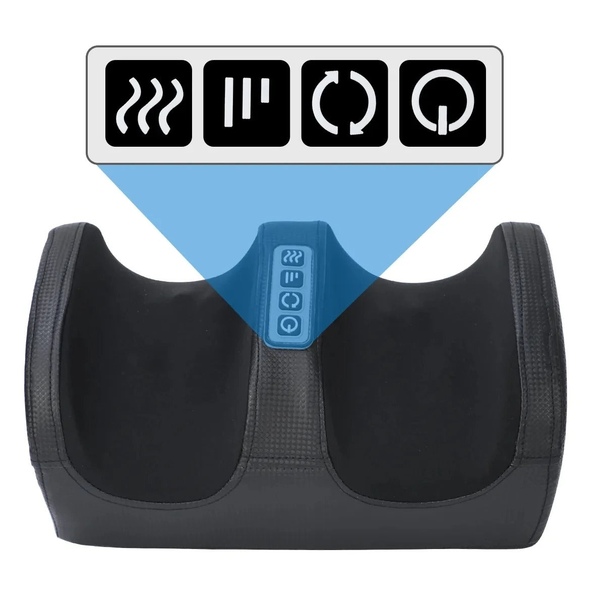 Elektrisches Shiatsu-Fußmassagegerät mit Heizung und Vibration