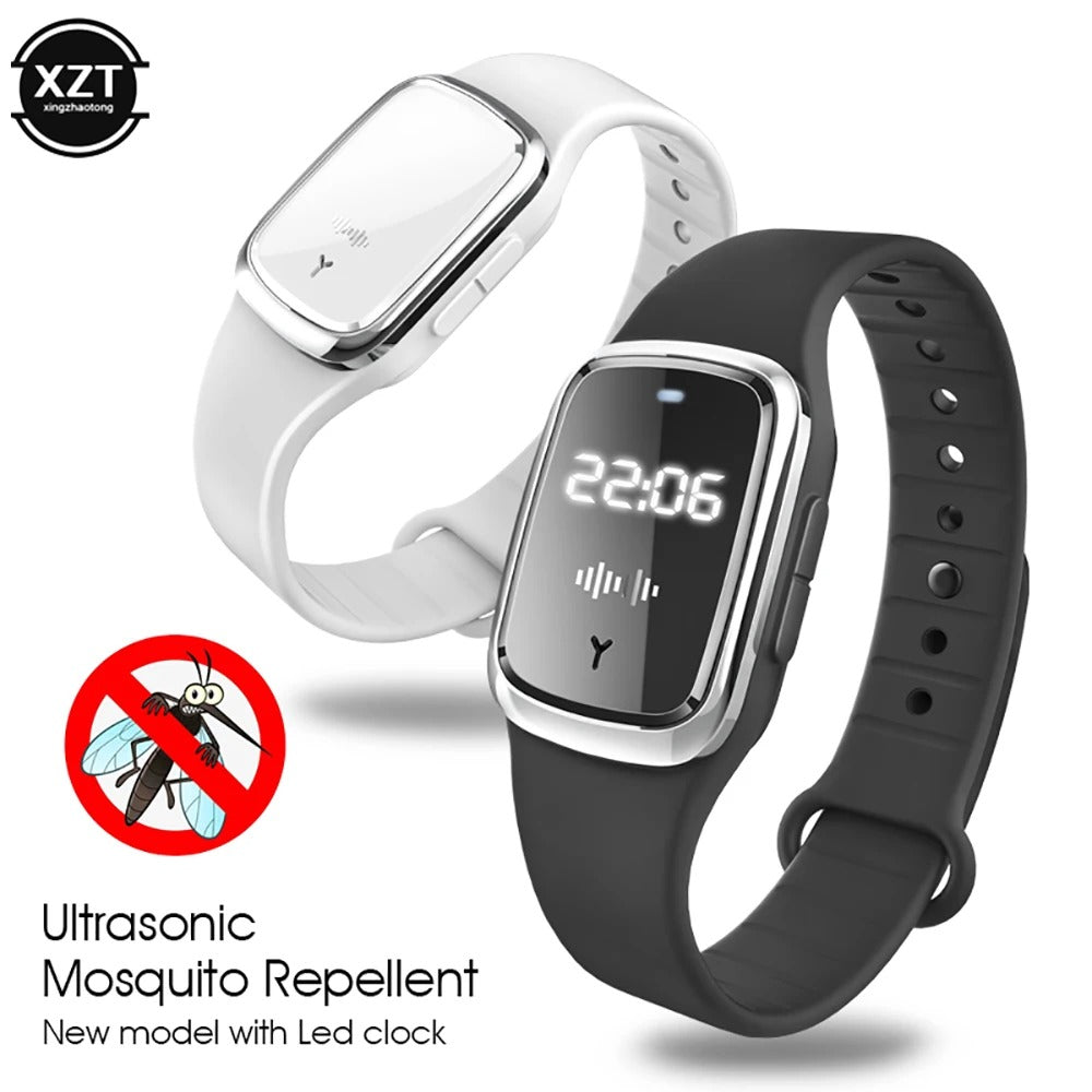Ultraschall-Ant - Mücken- Armbanduhr